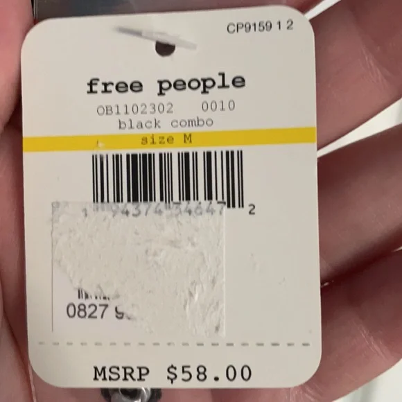 Free People Float Away Plunge Camisole Size Medium NWT - Picture 6 of 6